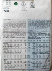 7388 vog dress back